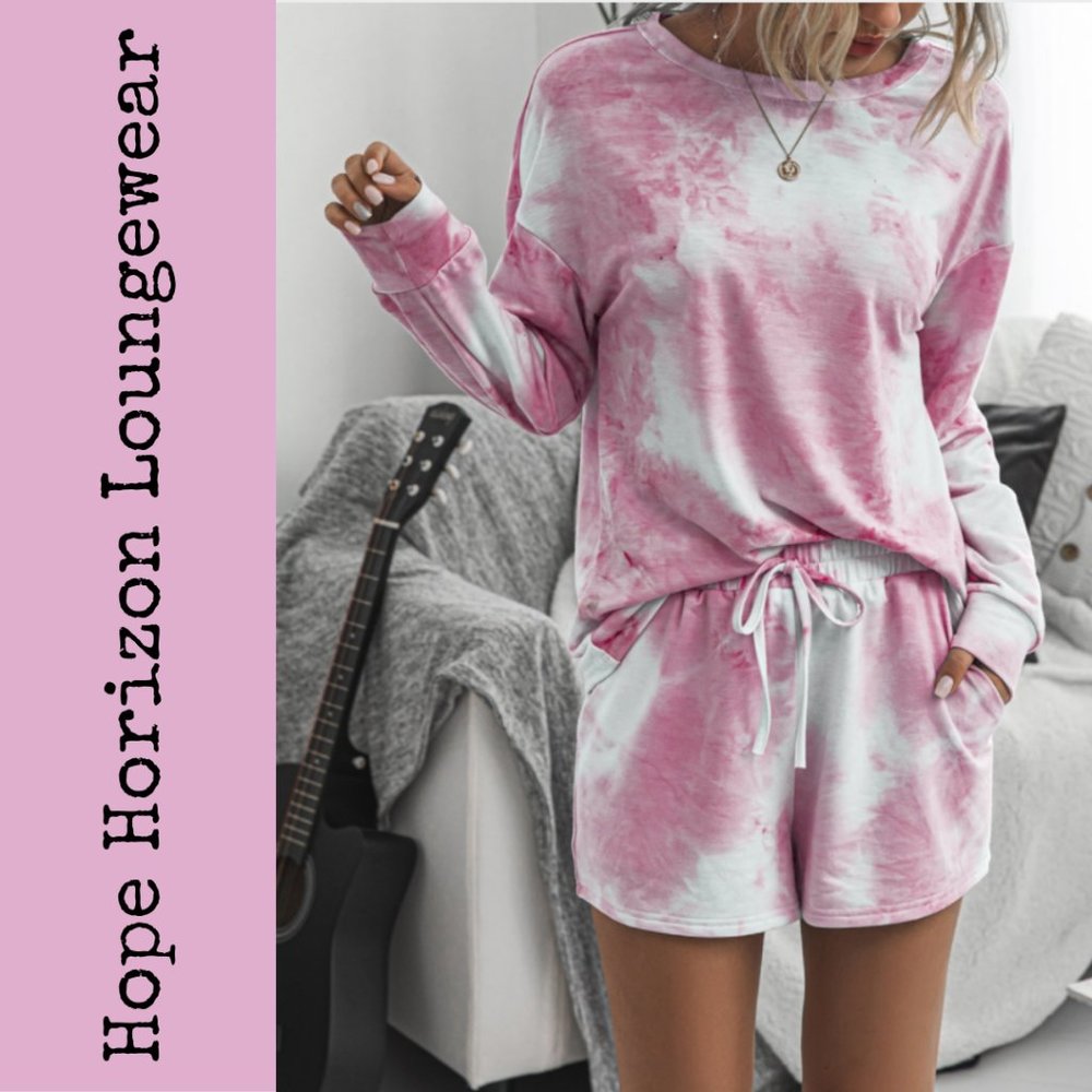Hope Horizon Tie Dye 2 Piece Lounge Set